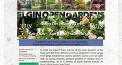 Desktop Screenshot of elginopengardens.co.za